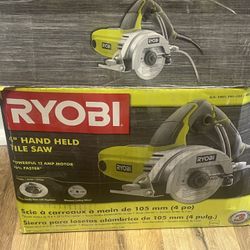 Ryobi 4” Wet Tile Saw Model TC401 
