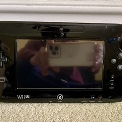 Nintendo Wii U Gamepad Controller Only WUP-010 (USA) Black "Clean"