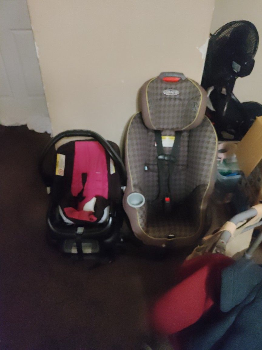Two Baby Car Seats