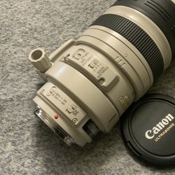 Canon ultrasonic image stabilizer zoom lens EF 100-400@1:4.5-5.6 L IS 
