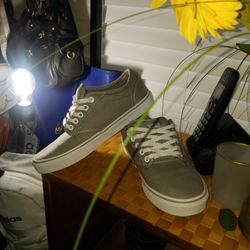 Grey VANS Womans Sz 8