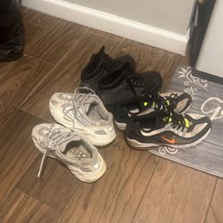Men Shoes 81/2-9 Rain Boots Fila ,Nike,Yeezys  