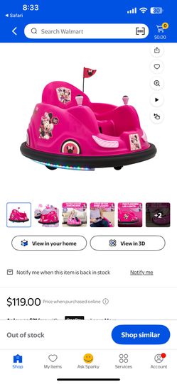Minnie Bumper Car