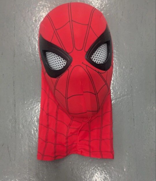 Spider-Man Mask Red and Black