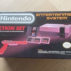 Nintendo Action Set NES  Box Only - Empty