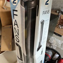 Seville Classics Ultra Slim Line Tower Fan