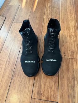 All black balenciaga