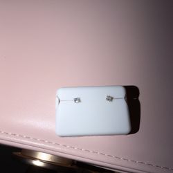 Moissanite 10K Gold Earrings