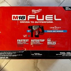 Milwaukee  New 1 1/8” Rotary Hammer- One Key