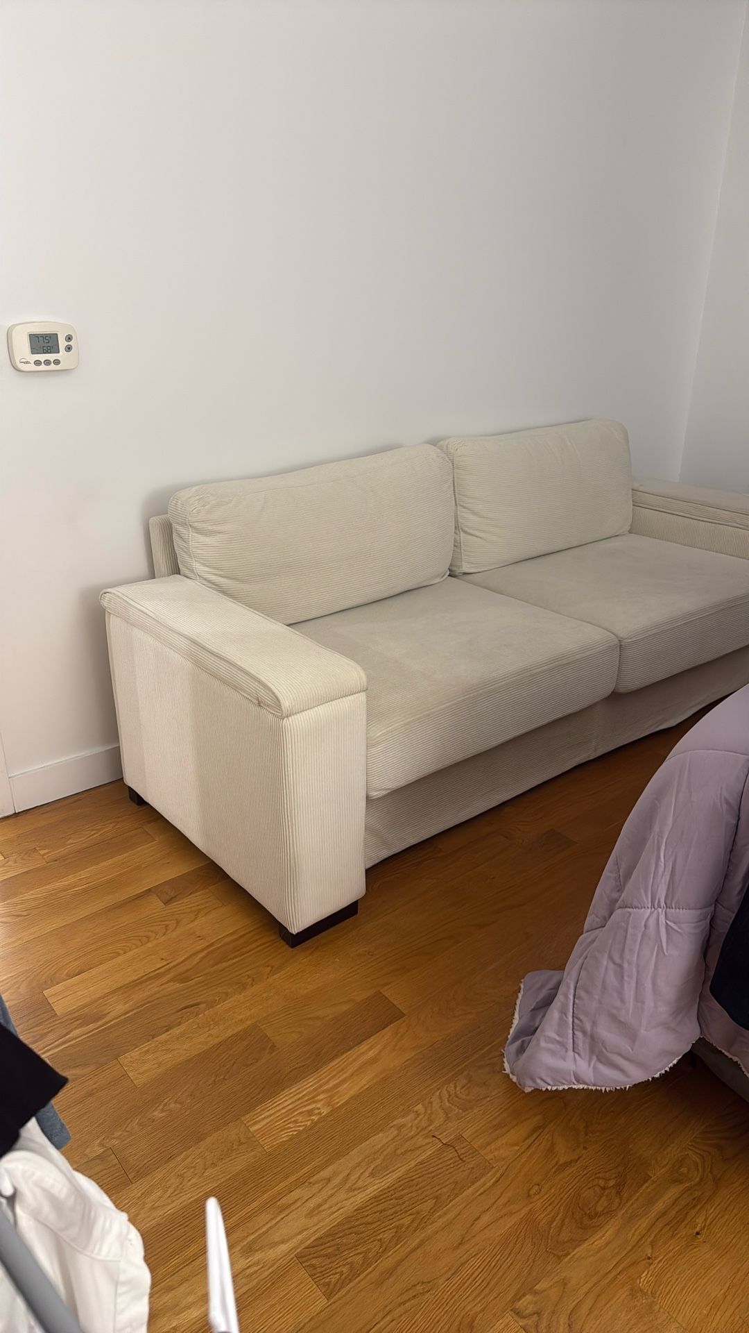 White couch
