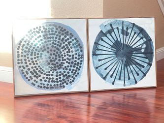 Wall Paintings - Pair
