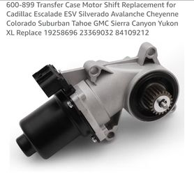 NEW TRANSFER CASE MOTOR SHIFT REPLACEMENT FOR CHEVY/GMC/CADILLAC SUVS