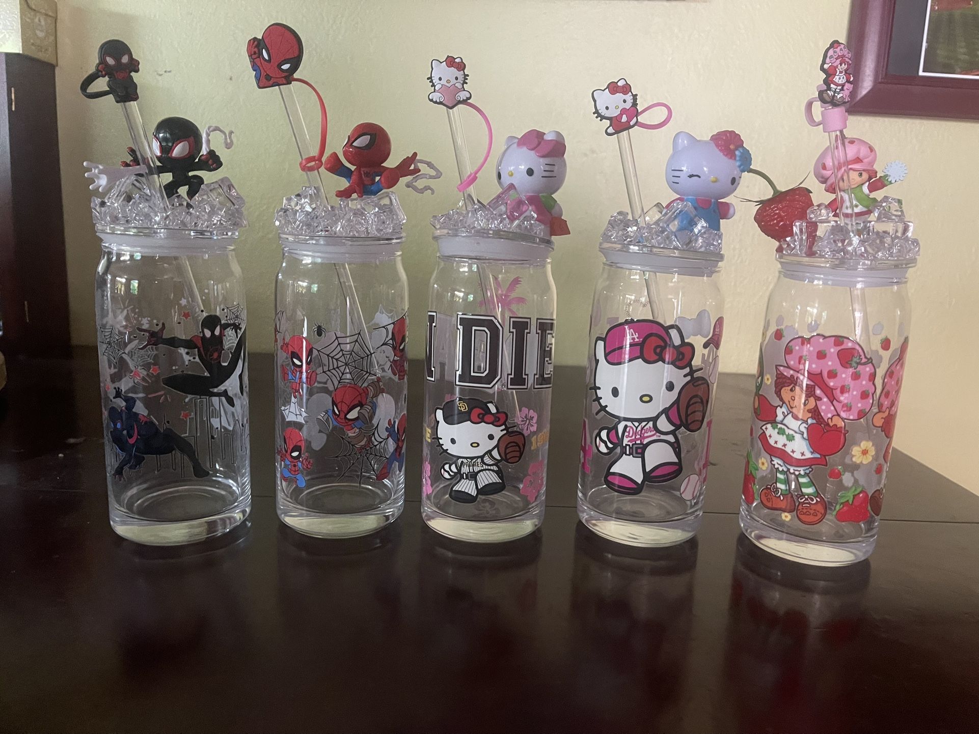 Character Glass Cups