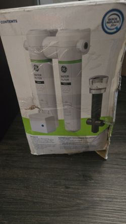 DUAL FLOW WATER FILTRATION SYSTEM
/ FILTRO DE AGUA