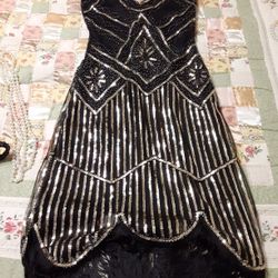 BABEYOND Flapper Dress with Accessories 