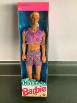 Ken Glitter Beach Barbie 1992