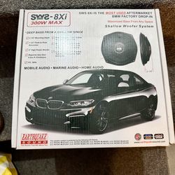 Earthquake SWS-8Xi  8” BMW subwoofers
