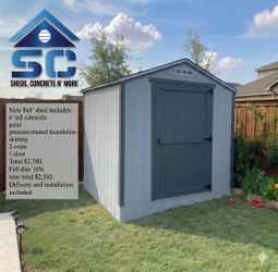 New 8x8 shed