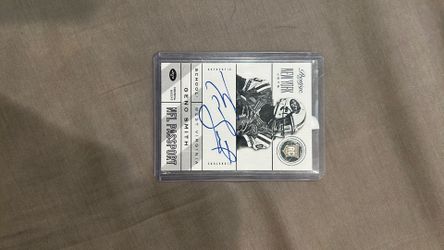 Geno Smith Autographed Rookie Card
