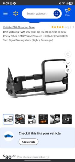 Chevy Silverado Side Mirror