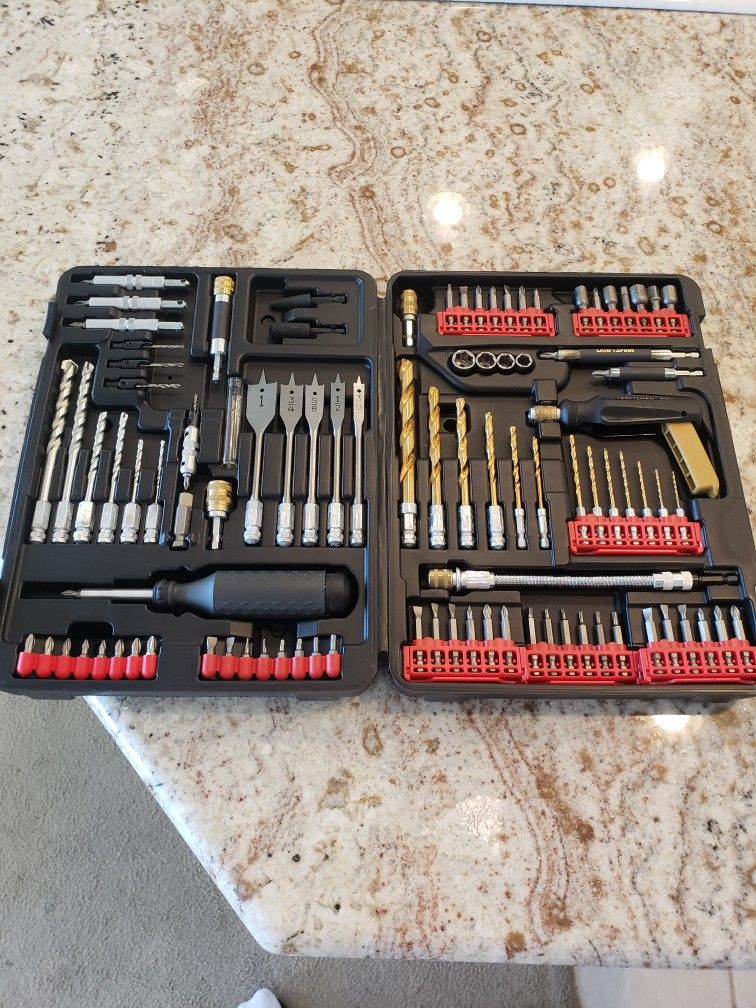 Craftsman Speed- Lock Quick Connector Drill Drive Bits 90 Pieces Set USA BRAND NEW
