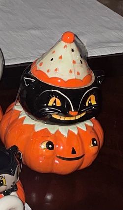 Johanna Parker Halloween Cat Canister 2026 NEW