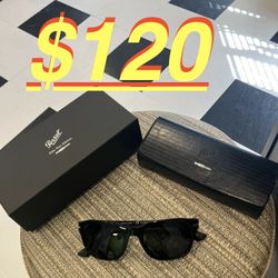 WILL TRADE FOR GOLD OR SILVER- $120!!! LIKE NEW!! PERSOL SUNGLASSES ‘ POLARIZED’
