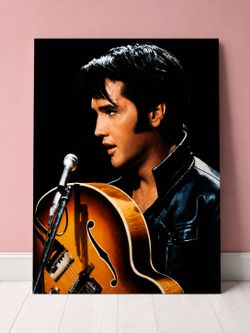 Elvis presley comeback Era 1968 wall art