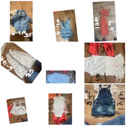 6-12m Baby Girl Clothes 