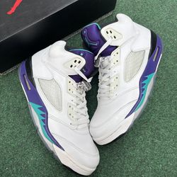 JORDAN 5 2013 GRAPE SIZE 11