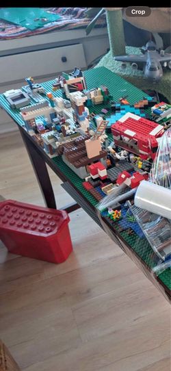 Lego table and extra full box