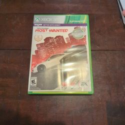 Xbox 360 Most Wanted Game
