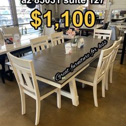 7 PCs Dining Table Set Brand New