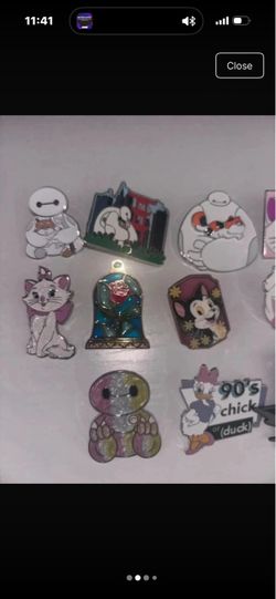 Disney Enamel Pin Collection Lot