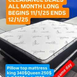 Huge sale for Mattress And Box Twin size mattress and box 150.$ full 190$ Queen 200$ king 290$. Mattress And Box and frame and headboard. King 580$ Qu