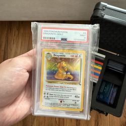 1999 Pokemon Fossil Dragonite Holo #4 PSA 9 Mint WOTC Vintage New Cert