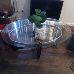 Glass Top Coffee Table