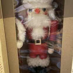 Vintage nutcracker Village Santa