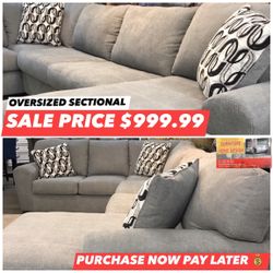 Súper Sale Oversized Sectional 