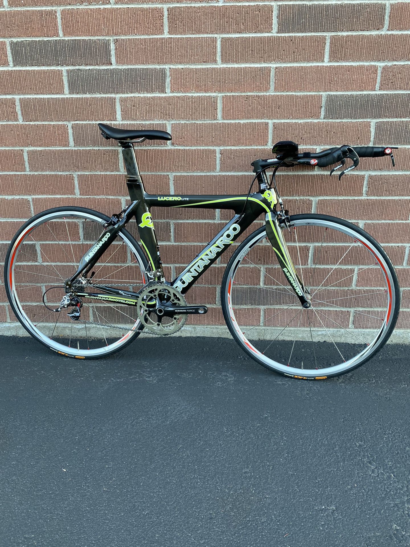 Quintana Roo Lucero Lite Full Carbon TT Triathlon Small Road Bike