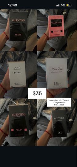 colognes and perfumes dior valentino chanel $35