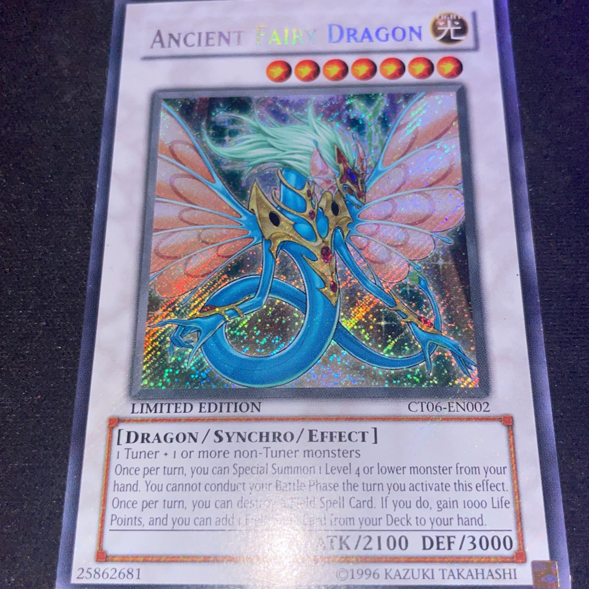 Ancient Fairy Dragon Limited Edition CT06-EN002