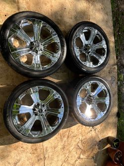 22 inch Chrome Rims