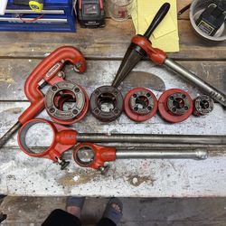 Ridgid dies and reamer
