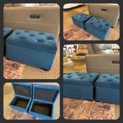 Storage Ottomans — $14.99 each