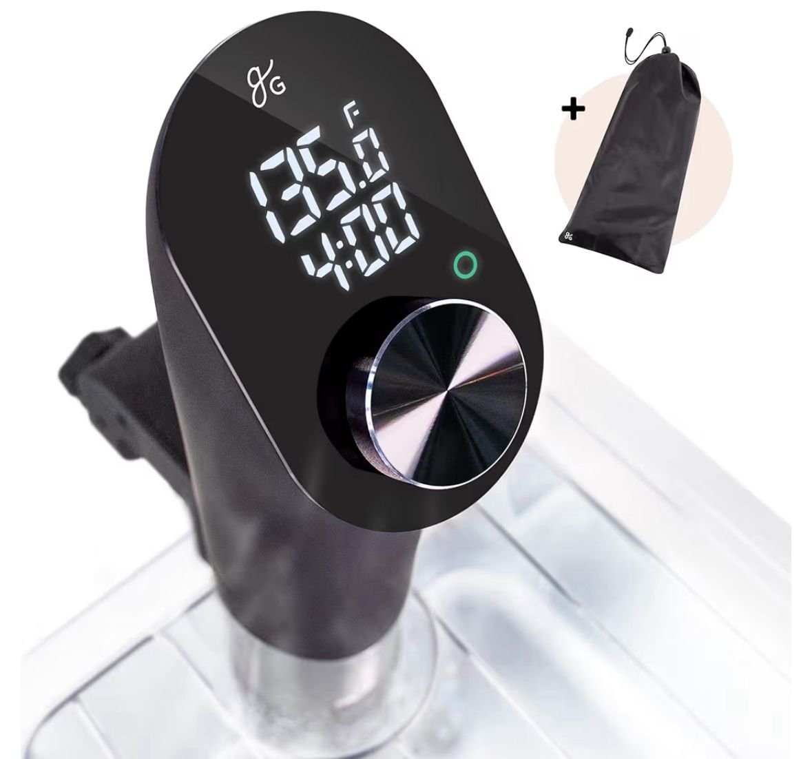 Greater Goods Kitchen Sous Vide Machine Precision Cooker, Immersion Circulator, Brushless Motor, 1100 Watts (Onyx Black),All Products : American Fashion Style Bags On Sale