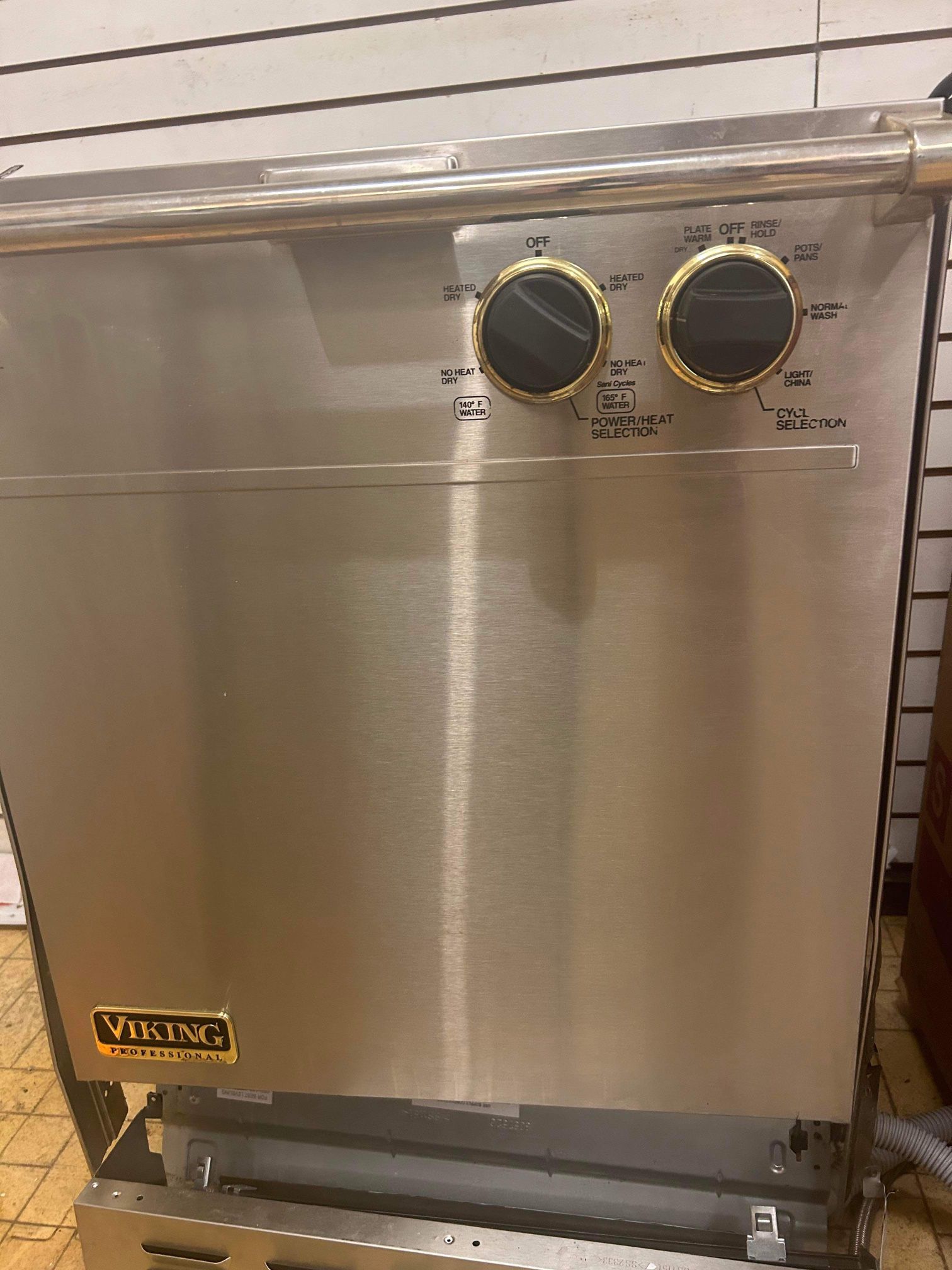Viking Dishwasher delivery available for small fee $325