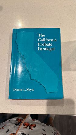 Ca Probate Paralegal