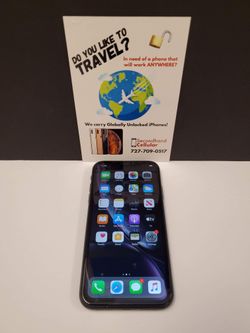 128GB Black iPhone Xr Unlocked for any service $549.99