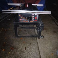 Craftsman table saw.